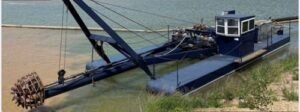 10" Basket cutter suction dredge