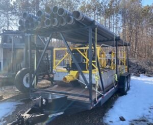 Dino 6 portable auger cutter suction dredge