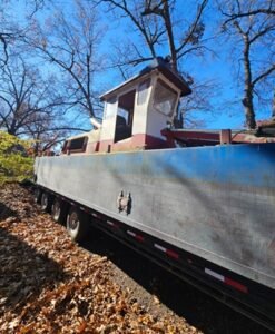Auger type float dredge