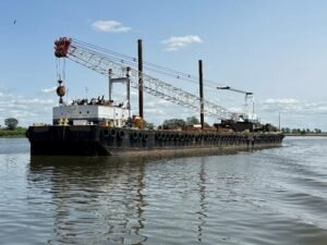 215 ft. deck barge