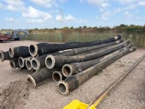 10-inch discharge hose